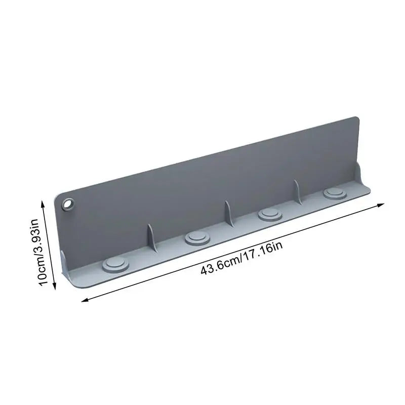 Newest Kitchen Sink Splash Guard anti Splatter Silicone Water Splash Guard with Suction Cup Prevent Water