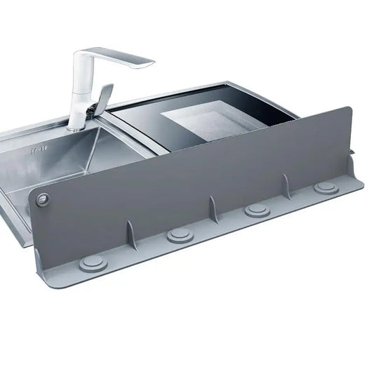 Newest Kitchen Sink Splash Guard anti Splatter Silicone Water Splash Guard with Suction Cup Prevent Water